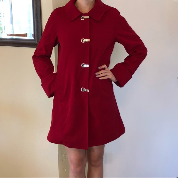 MICHAEL Michael Kors Jackets & Blazers - Michael Kors Toggle Closure Rain Jacket